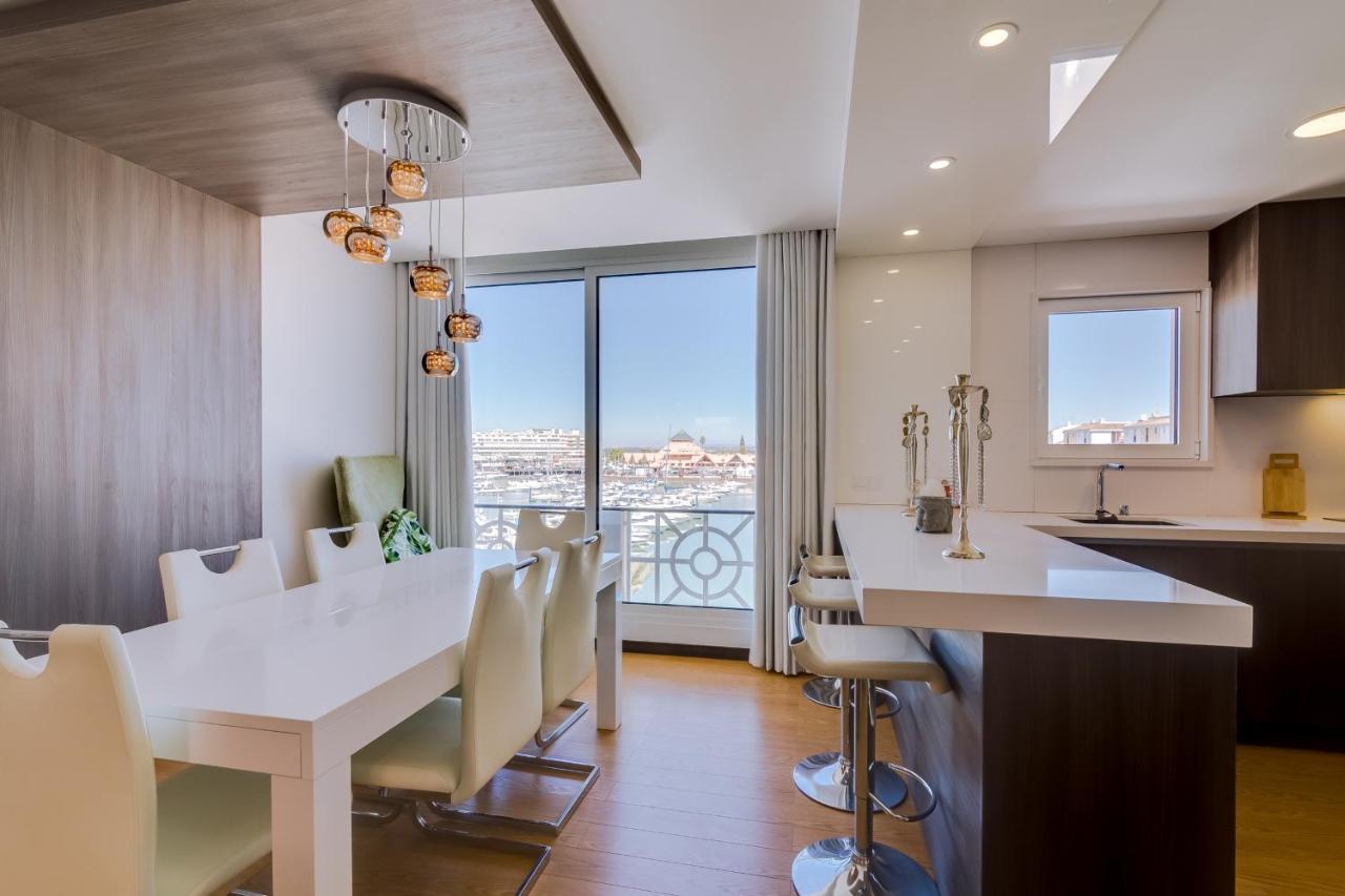 Gold Suites - Luxurious Apartment - Sea View ヴィラモウラ エクステリア 写真
