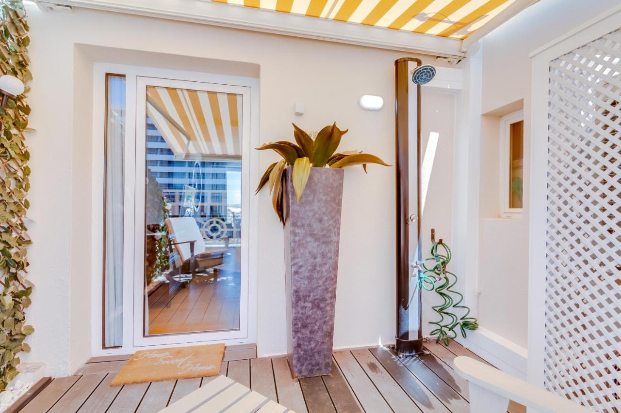 Gold Suites - Luxurious Apartment - Sea View ヴィラモウラ エクステリア 写真